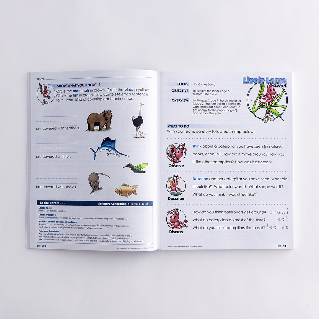 Science Level A Student Worktext