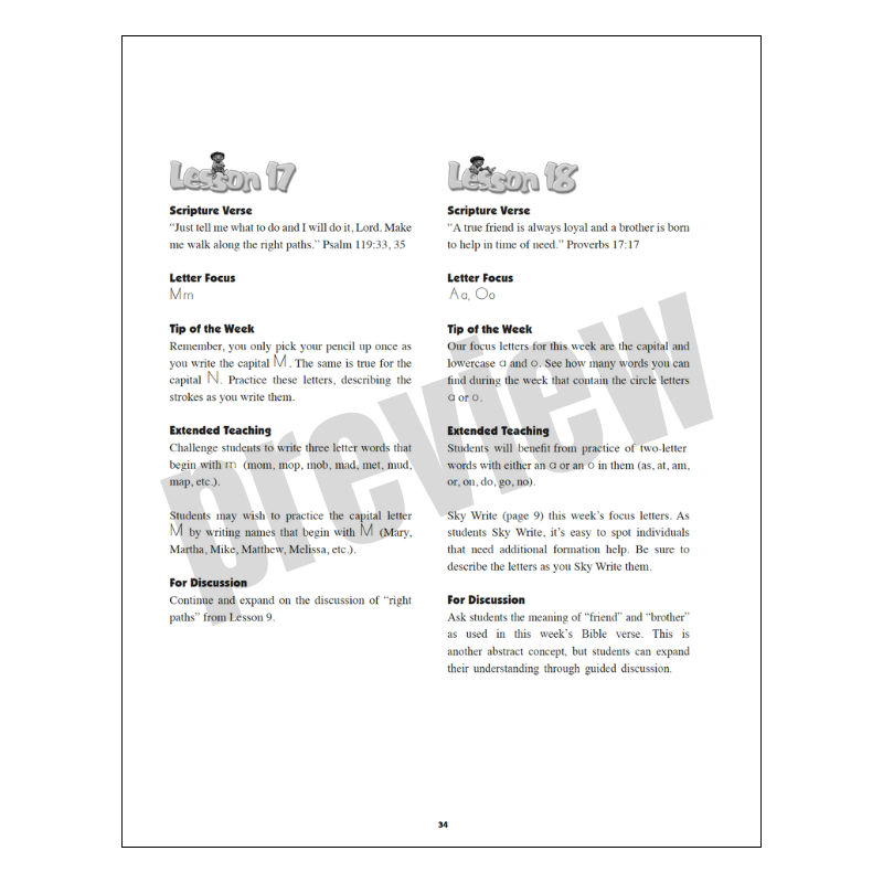 Handwriting 1st - 6th Comprehensive Teacher Guidebook