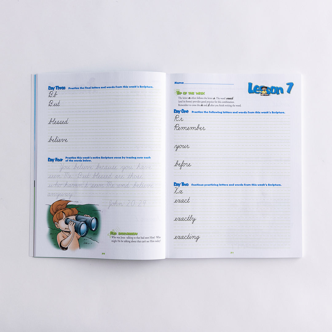 Handwriting Level D Set (with Revised & Updated Teacher Guidebook)