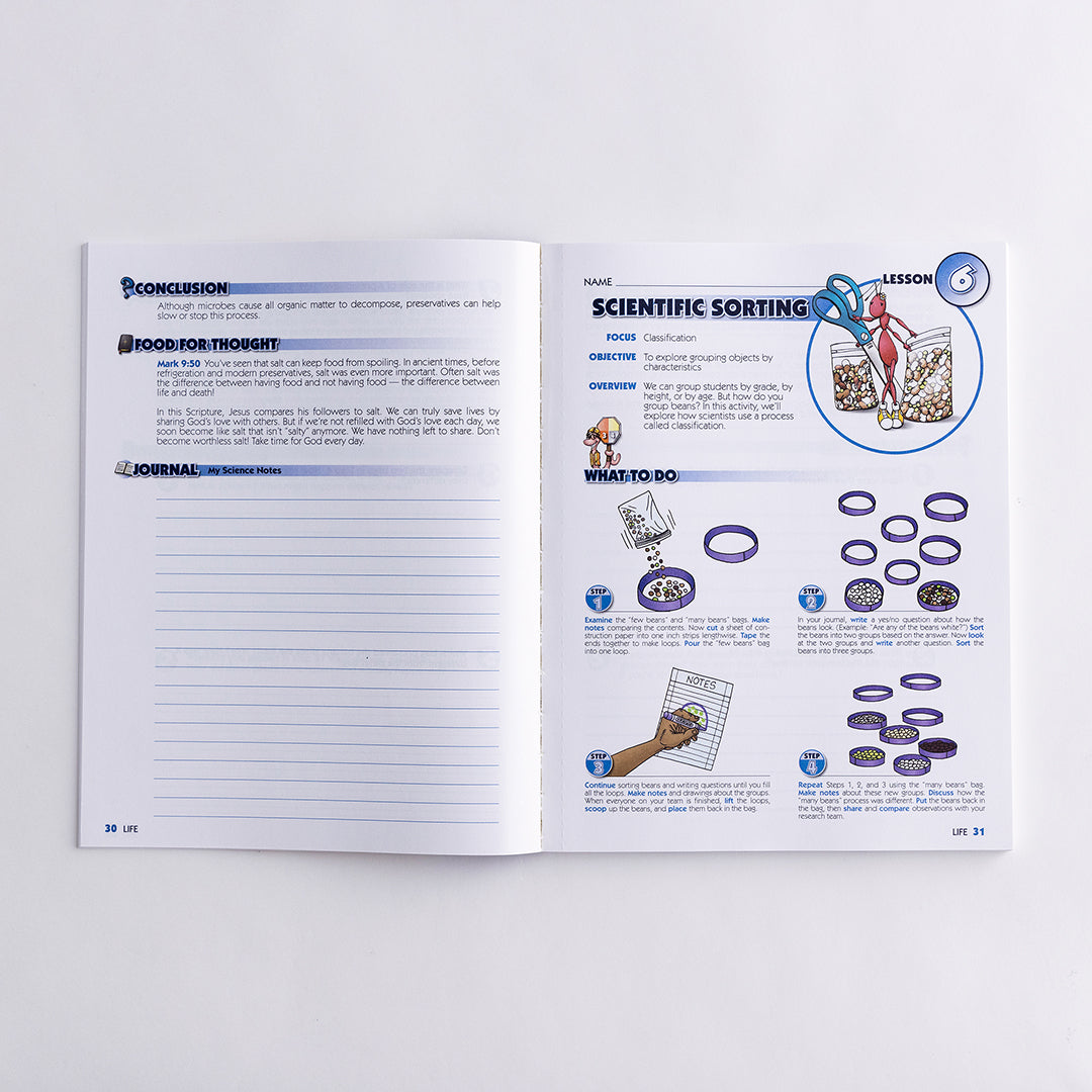 Science Level F Homeschool Pack