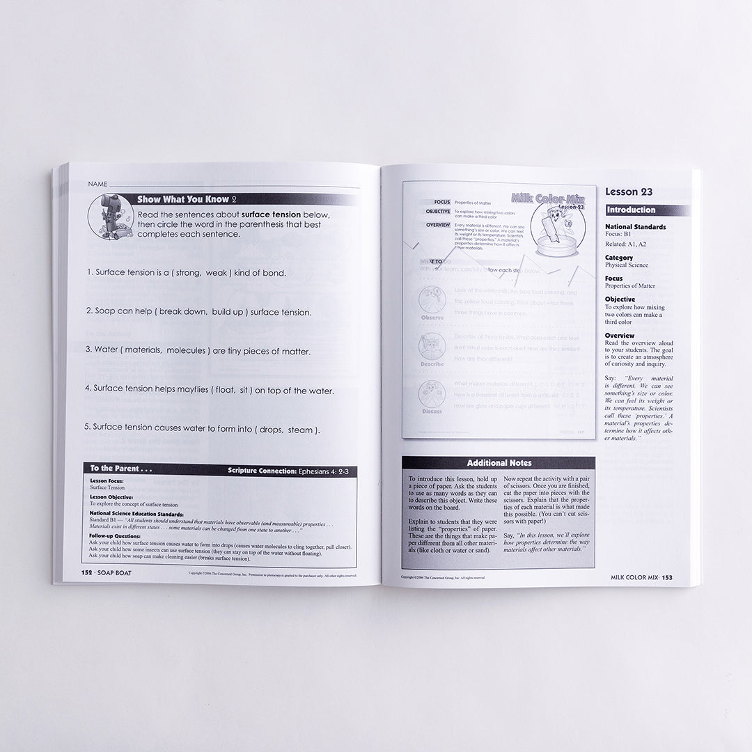 Science Level A Homeschool Set