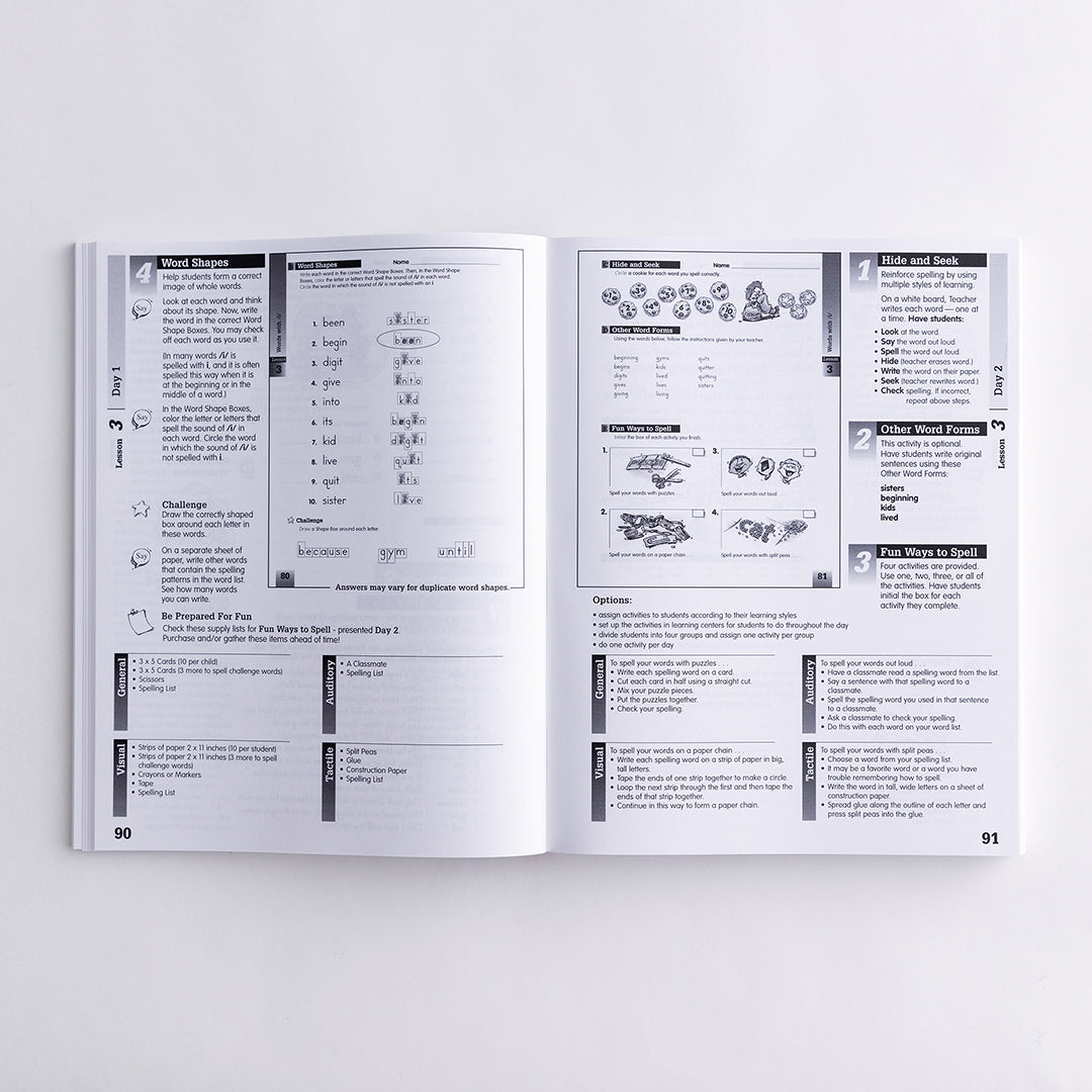 Spelling Level B Set, 2nd Edition