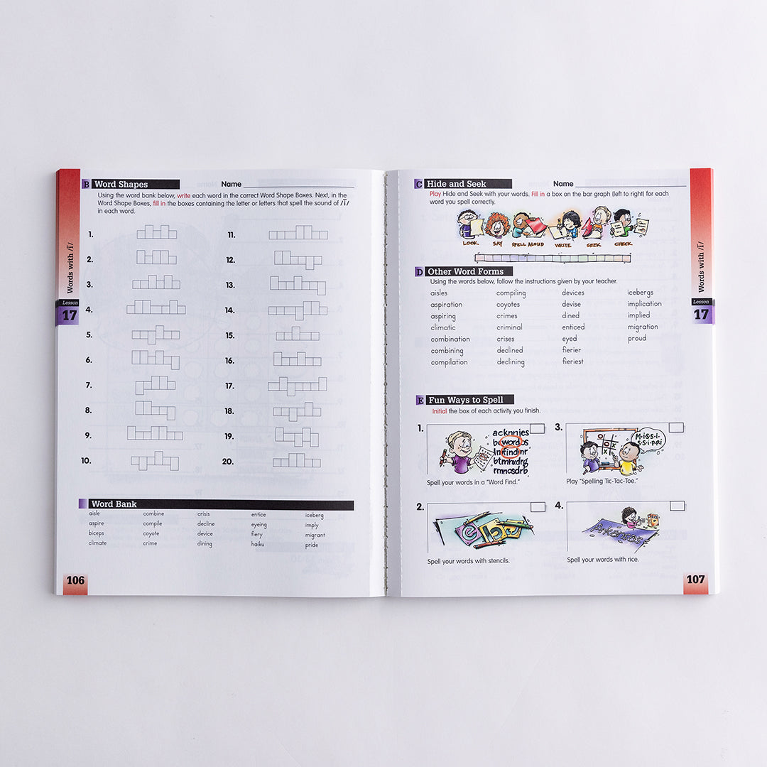 Spelling Level E Set, 2nd Edition