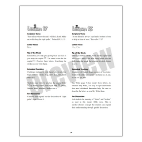 Handwriting 1st - 6th Comprehensive Teacher Guidebook