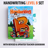 Handwriting Level B Set (with Revised & Updated Teacher Guidebook)