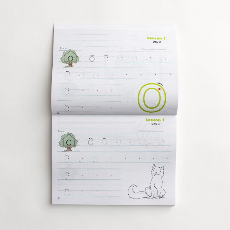 Handwriting Kindergarten Beginning Manuscript Set