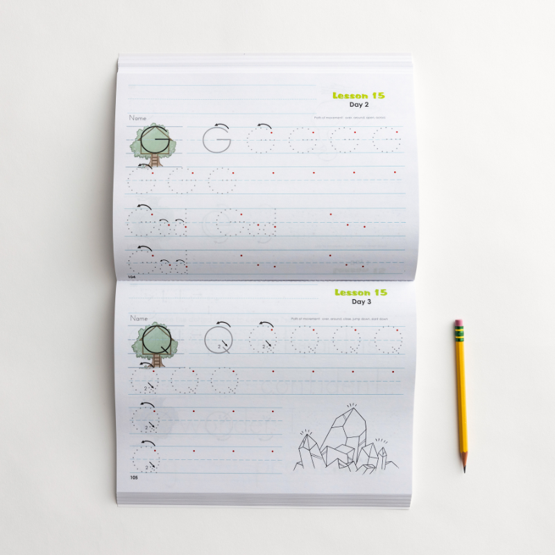 Handwriting Kindergarten Beginning Manuscript Set