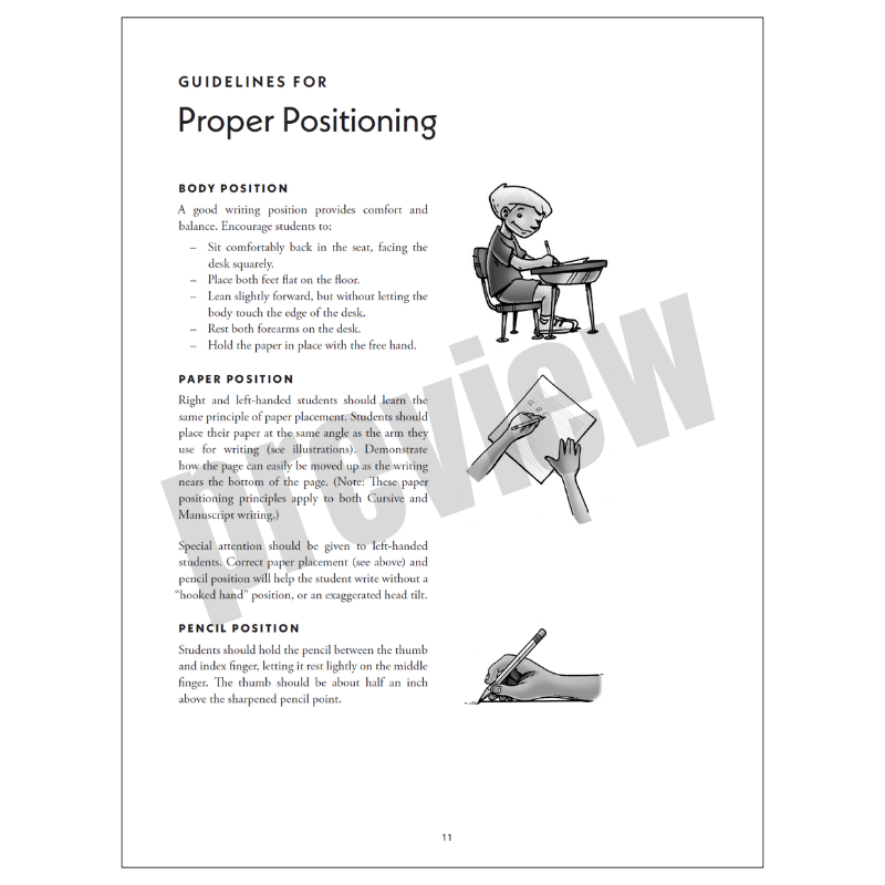 Handwriting Pre-K / Kindergarten Teacher Guidebook
