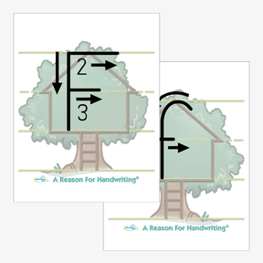 Handwriting Alphabet Letter Cards