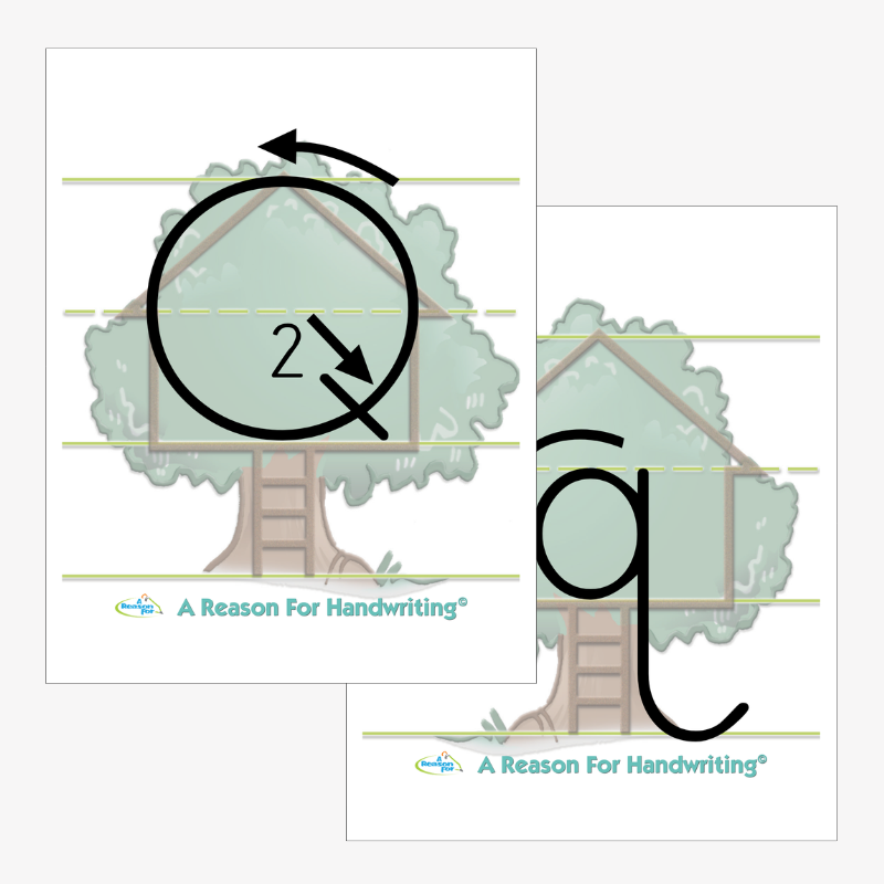 Handwriting Alphabet Letter Cards