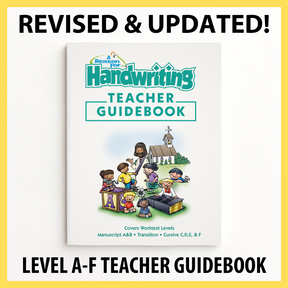 Handwriting Level D Set (with Revised & Updated Teacher Guidebook)